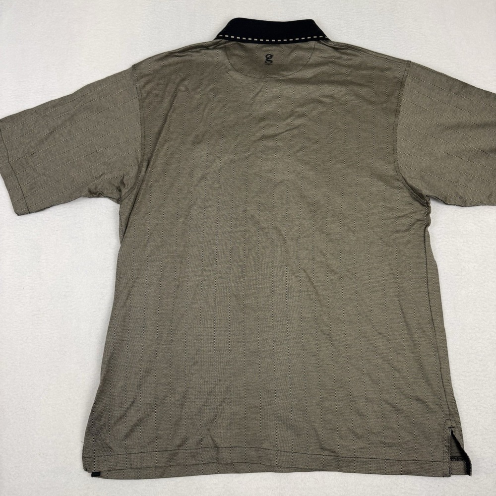 Gear For Sports Mizzou Tigers Polo Shirt Mens Large Gold Tan Mercerized Cotton - Picture 7 of 8